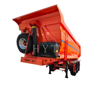 3-axis U-shaped rear dump semi-trailer