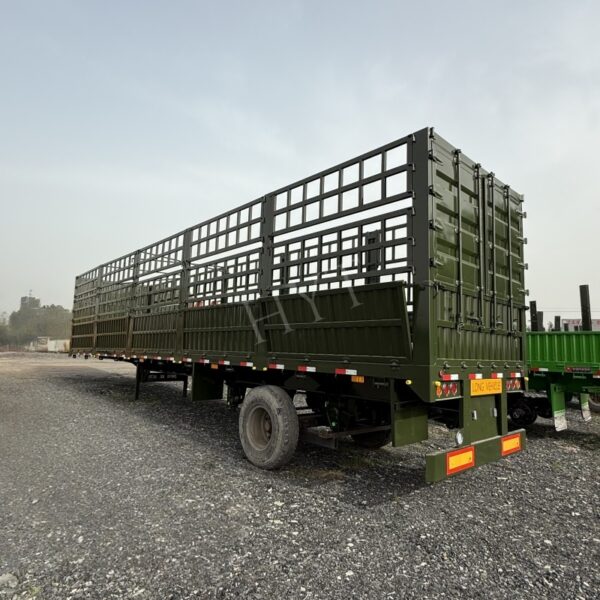 3-axle grille semi-trailer - Image 8