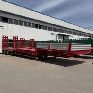 3-axle low bed semi-trailer