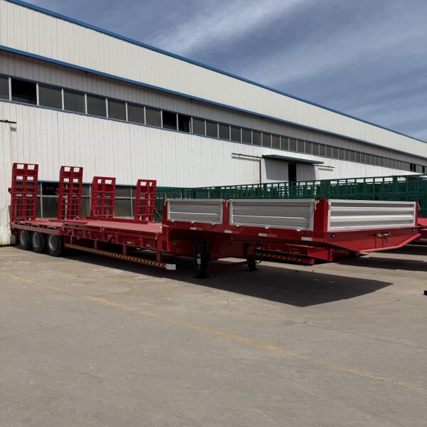 3-axle low bed semi-trailer