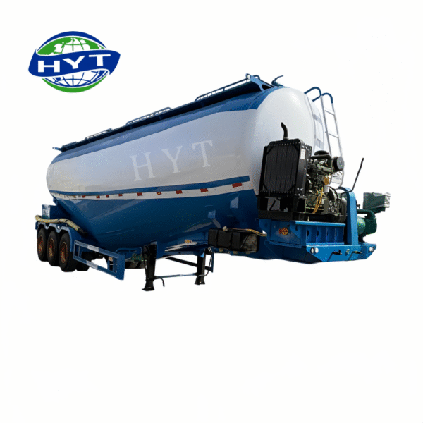 3-axis powder tanker truck