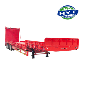 4-axle low bed semi-trailer