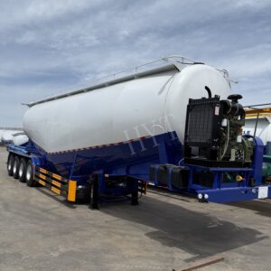 4-axis powder tanker truck