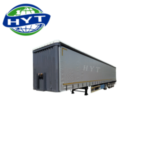 4-axis container curtain truck